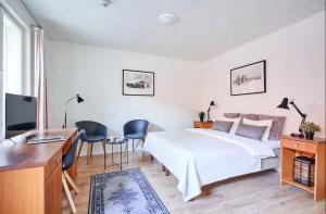 Voodi või voodid majutusasutuse Hotel Hight le mount toas