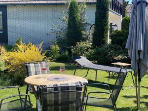 Zahrada ubytování Ferienwohnung Schmidbauer