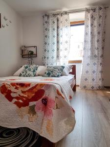 Postel nebo postele na pokoji v ubytování Apartment Ane