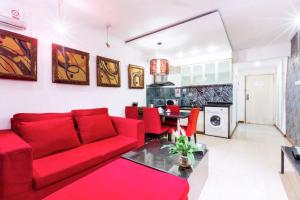 Kuchyň nebo kuchyňský kout v ubytování Apartment Champs Elysees