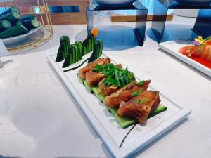 酒店内部或周边提供的食物