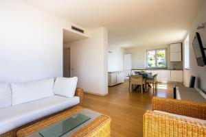 Et opholdsområde på Villa Zanelli