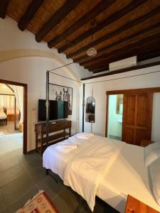 Телевизор и/или развлекательный центр в kyrenia palace boutique hotel