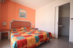 Postel nebo postele na pokoji v ubytování Diamant Beach