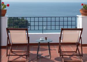Balkón nebo terasa v ubytování Atrium of Alonissos