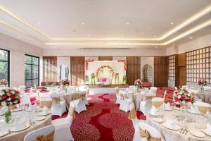 Restaurace v ubytování Holiday Inn Gurgaon NH8 by IHG