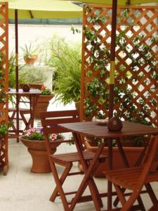 Zahrada ubytování Le Tare B&B