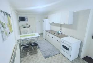 Køkken eller tekøkken på Prenoćište KUĆERAK