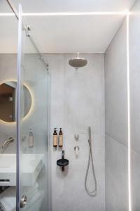 Koupelna v ubytování Petra Luxury Suites