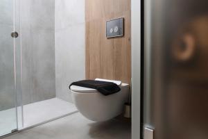 Koupelna v ubytování Petra Luxury Suites