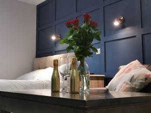 Katil atau katil-katil dalam bilik di N20 Inn Hotel