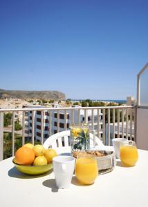 Balkón nebo terasa v ubytování Apartamentos Strand Jávea