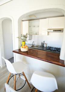 Kuchyň nebo kuchyňský kout v ubytování Apartamentos Strand Jávea