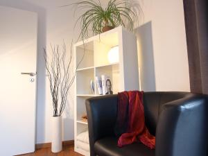 Posezení v ubytování TS Apartments