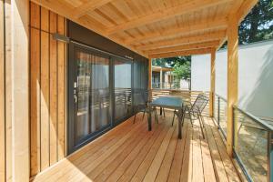 Balkón nebo terasa v ubytování Premium Mobile Homes - Hotel & Resort Adria Ankaran