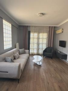 A seating area at Yalcinkaya Tas Apart