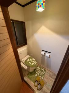 Koupelna v ubytování Hakushu hutte + 17 fotografií