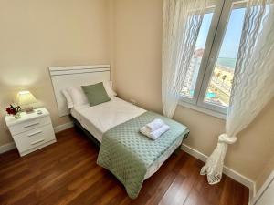 Postel nebo postele na pokoji v ubytování GATU Malvasía- Valdelagrana