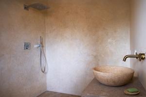 Koupelna v ubytování Gîte du Rossignol