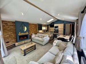 Aberdunant Hall Holiday Park的休息区
