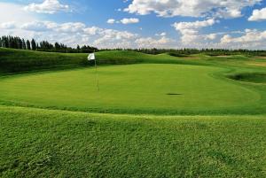 Instalaciones para jugar al golf en el hotel