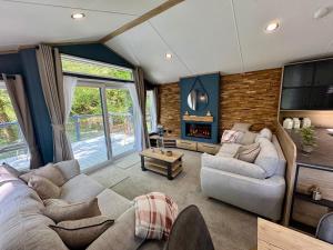 Aberdunant Hall Holiday Park的休息区