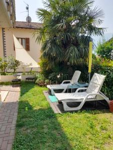 A garden outside Casa Lisa