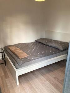 Postel nebo postele na pokoji v ubytování Makosieje Modern House - bon turystyczny,15 m od jeziora,ogrzewanie,wifi