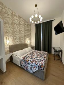 Postel nebo postele na pokoji v ubytování Hotel Lodi