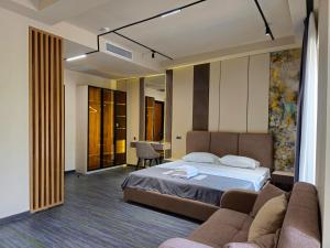 Voodi või voodid majutusasutuse Tskaltubo Epic Hotel & Spa toas