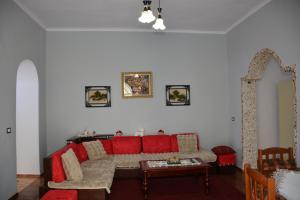 Posezení v ubytování Guesthouse Luli Muca