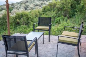 Κήπος έξω από το Villa Baccarat