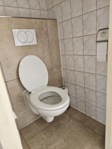Koupelna v ubytování Parel in Makkum