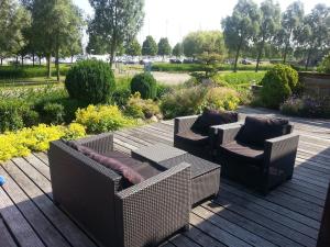 Zahrada ubytování Parel in Makkum