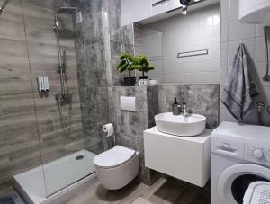 Ένα μπάνιο στο Blues Apartment +22 φωτογραφίες