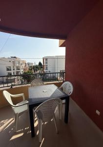 Balkón nebo terasa v ubytování Apartmani590