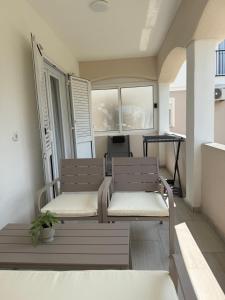 Χώρος καθιστικού στο Apartment K&M