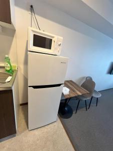 Cucina o angolo cottura di 岛之内Leopard心斎橋602 步行5分钟心斋桥商业区