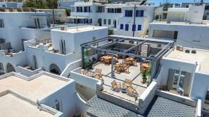 Balkón nebo terasa v ubytování Paliomylos Spa Hotel