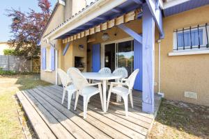 Bygningen som feriehuset ligger i