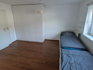 Postel nebo postele na pokoji v ubytování Im Grünen in Puchenau