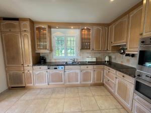 Kuchyň nebo kuchyňský kout v ubytování Villa Domaine 4 seasons Valbonne