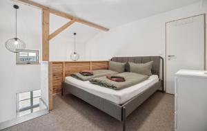 Ένα ή περισσότερα κρεβάτια σε δωμάτιο στο Gorgeous Apartment In Oberhof With Wifi - Dth314