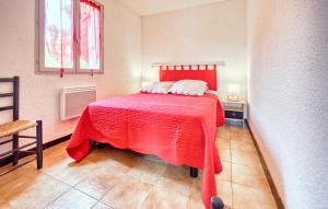 Postel nebo postele na pokoji v ubytování Charmante Maison À La Campagne