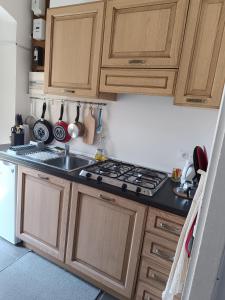 Dapur atau dapur kecil di Calvi centre ville