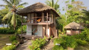 Puutarhaa majoituspaikan Ecohotel Luzul ulkopuolella