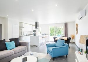 Posezení v ubytování Villa Hélène