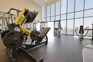 Fitness centrum a/nebo fitness zařízení v ubytování Latitud