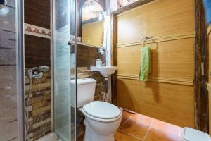Kúpeľňa v ubytovaní Cortijo rural los Erales