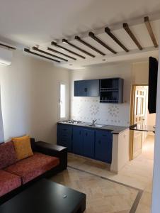 Kuchyň nebo kuchyňský kout v ubytování Residence CHAHD